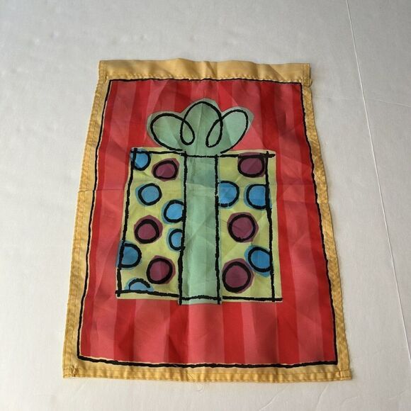 Birthday Gift Present Garden Flag 19” X 13” - Picture 1 of 2